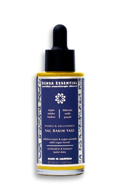 Dökülme Karşıtı - Onarıcı - Güçlendirici Saç Bakım Yağı 50 ml - Densa Essential