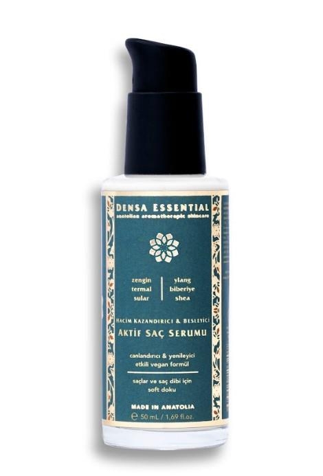 Hacim Kazandırıcı - Besleyici - Elektriklenme Karşıtı Aktif Saç Serumu 50 ml - Densa Essential