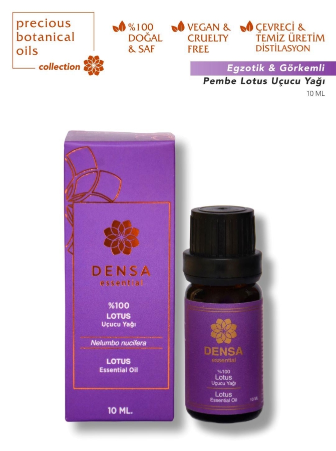 Lotus Uçucu Yağı - 10ml - Densa Essential