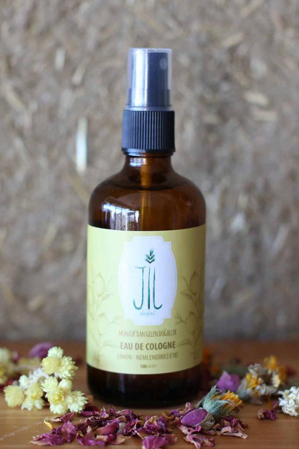 Nemlendirici Etkili Limon Kolonyası - 100ml - Jil Doğal