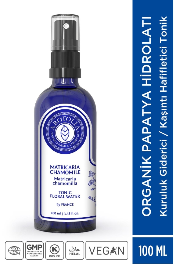 Organik Papatya Hidrolatı (Tonik) - 100ml - Arotolia
