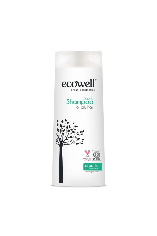 Organik İçerikli Şampuan - Yağlı Saç - 300 ml - Ecowell