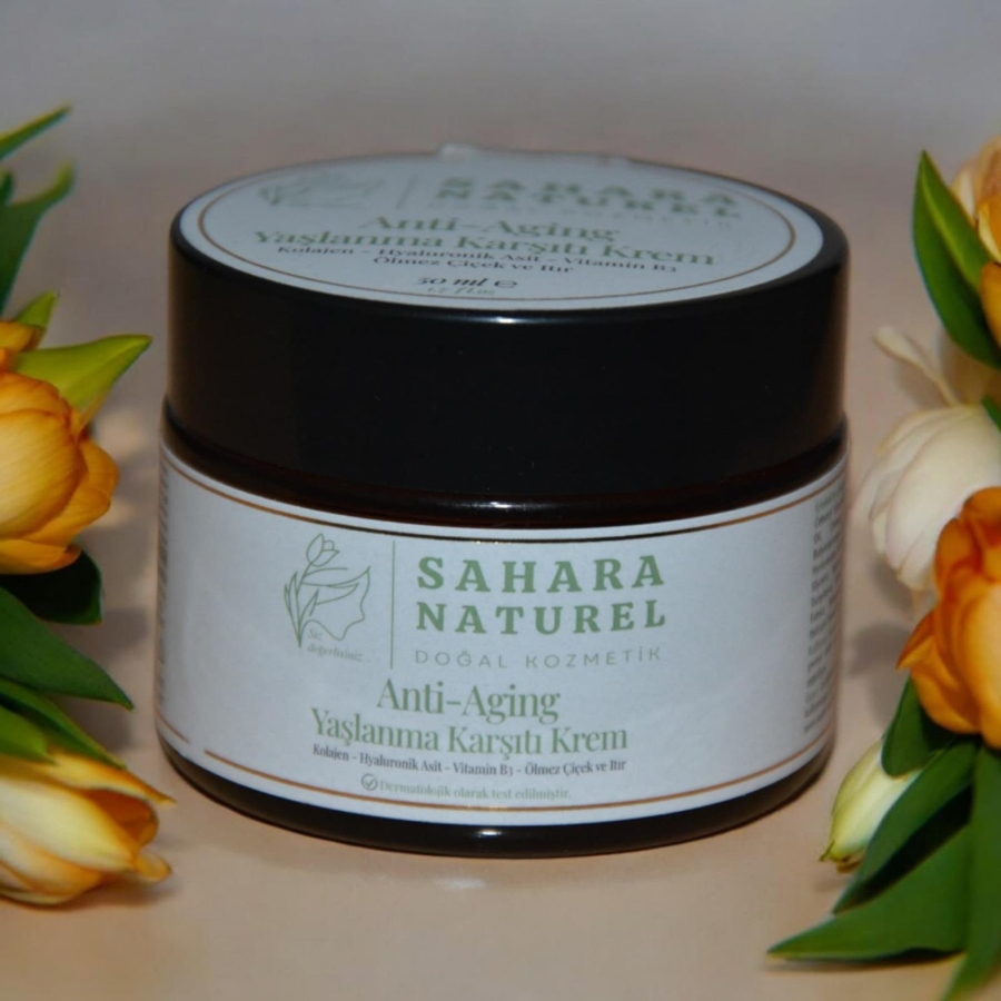Sahara Naturel Doğal Anti-Aging Krem - Sahara Naturel