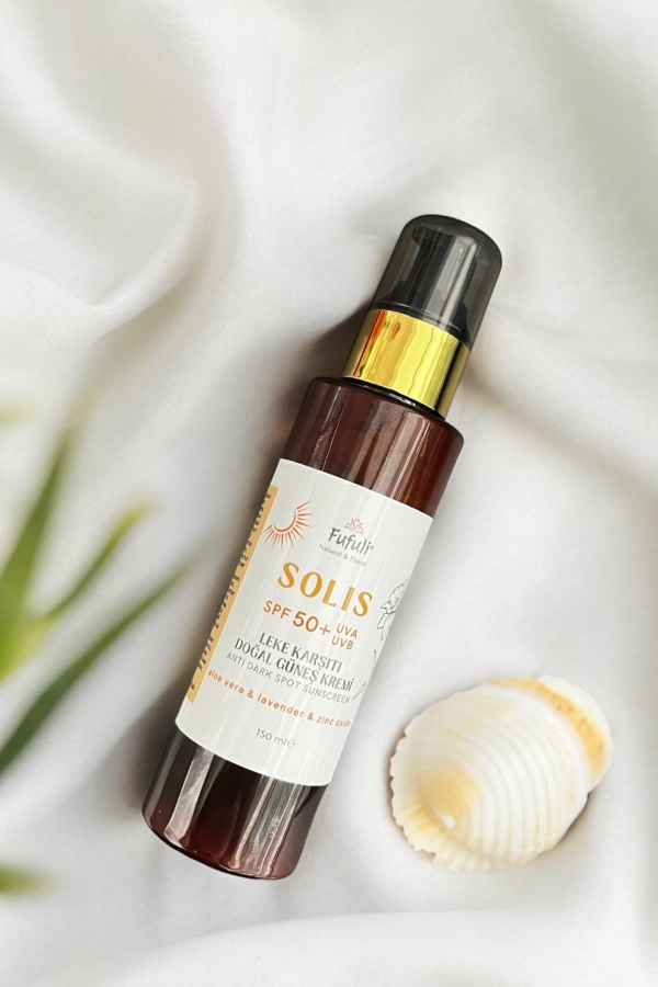 Solis Leke Karşıtı Doğal Güneş Kremi Spf 50+ (150 ML) - Fufuli Natural & Floral