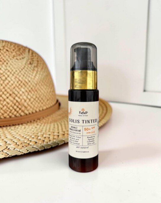 SOLIS TINTED Renkli Güneş Kremi SPF 50+ UVA/UVB – 50 ML - Fufuli Natural & Floral