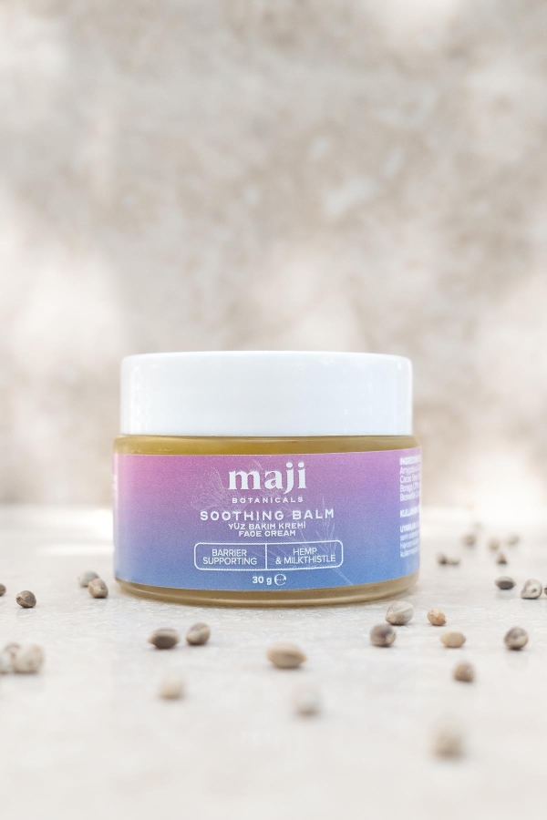 Soothing Balm Yatıştırıcı & Bariyer Onarıcı Yüz Bakım Kremi - 30cc - Maji Botanicals